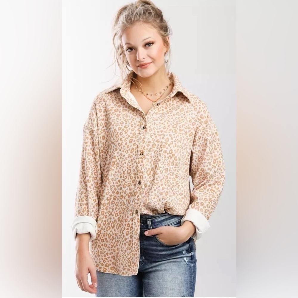 Live To Be Spoiled Leopard Print size XS